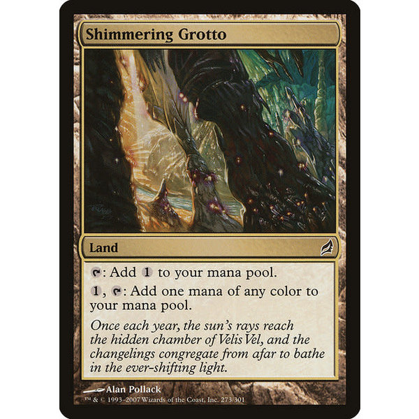 Magic: The Gathering Shimmering Grotto (273) Moderately Played