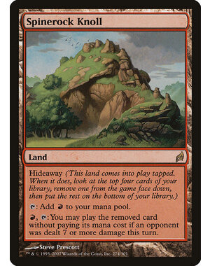Magic: The Gathering Spinerock Knoll (274) Moderately Played