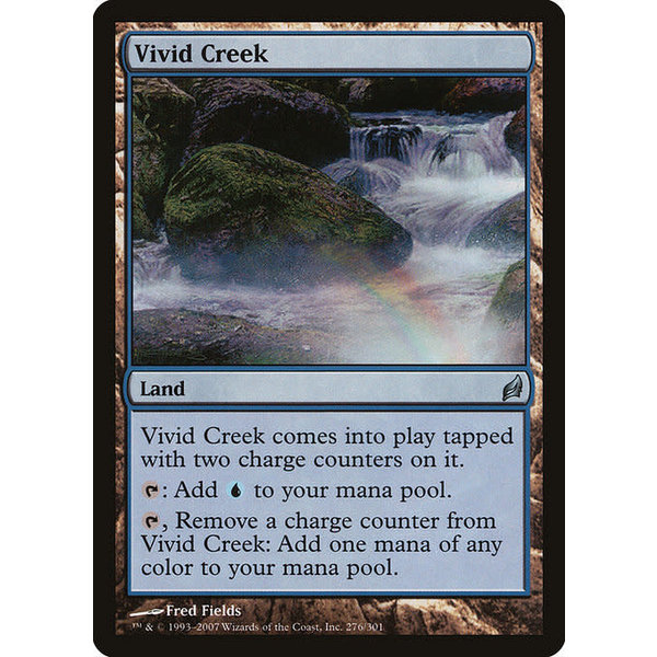 Magic: The Gathering Vivid Creek (276) Lightly Played
