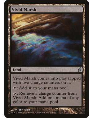 Magic: The Gathering Vivid Marsh (278) Lightly Played