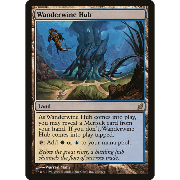 Magic: The Gathering Wanderwine Hub (280) Lightly Played