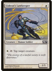 Magic: The Gathering Gideon's Lawkeeper (018) Lightly Played Foil