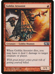 Magic: The Gathering Goblin Arsonist (136) Lightly Played Foil
