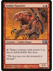 Magic: The Gathering Goblin Tunneler (142) Lightly Played Foil
