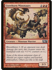 Magic: The Gathering Gorehorn Minotaurs (144) Lightly Played Foil