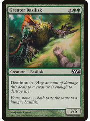 Magic: The Gathering Greater Basilisk (179) Lightly Played Foil