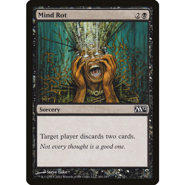 Magic: The Gathering Mind Rot (101) Lightly Played Foil