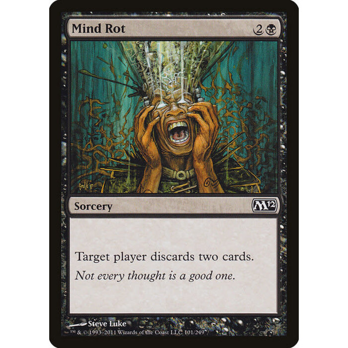 Magic: The Gathering Mind Rot (101) Lightly Played Foil