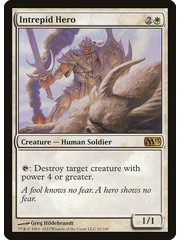 Magic: The Gathering Intrepid Hero (020) Lightly Played - Japanese