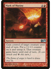 Magic: The Gathering Mark of Mutiny (141) Lightly Played Foil
