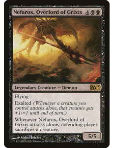 Magic: The Gathering Nefarox, Overlord of Grixis (103) Lightly Played Foil