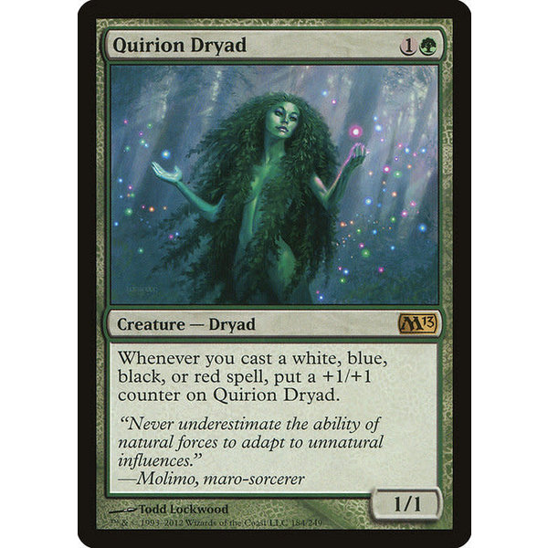 Magic: The Gathering Quirion Dryad (184) Lightly Played