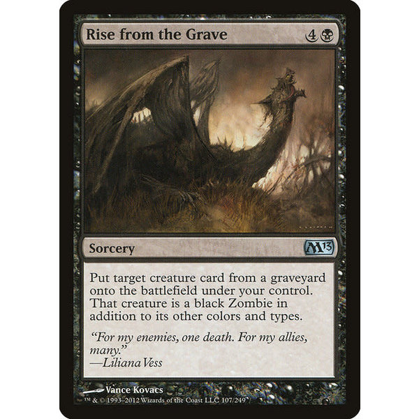 Magic: The Gathering Rise from the Grave (107) Lightly Played Foil
