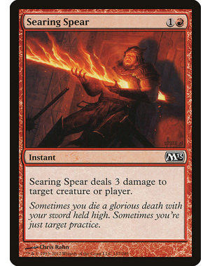 Magic: The Gathering Searing Spear (147) Lightly Played