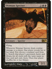 Magic: The Gathering Shimian Specter (109) Lightly Played Foil