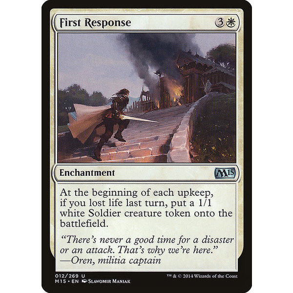 Magic: The Gathering First Response (012) Lightly Played