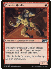 Magic: The Gathering Frenzied Goblin (142) Lightly Played