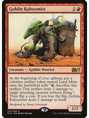 Magic: The Gathering Goblin Kaboomist (144) Lightly Played