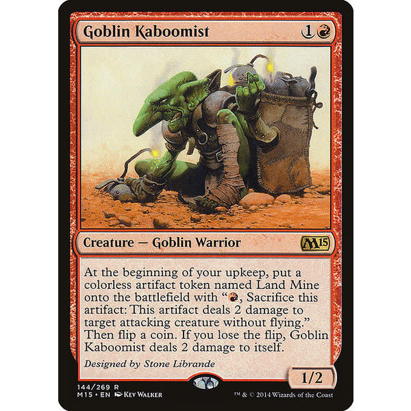 Magic: The Gathering Goblin Kaboomist (144) Lightly Played