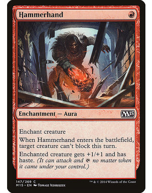 Magic: The Gathering Hammerhand (147) Lightly Played Foil