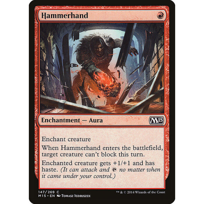 Magic: The Gathering Hammerhand (147) Lightly Played Foil