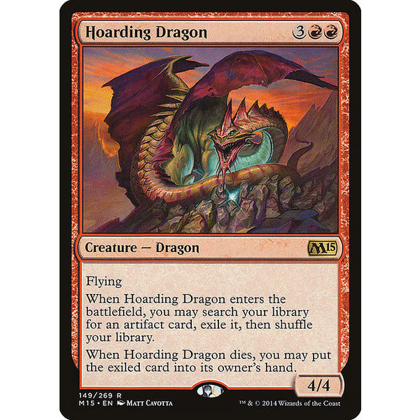 Magic: The Gathering Hoarding Dragon (149) Lightly Played