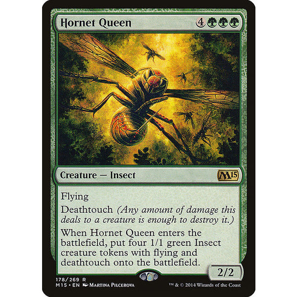 Magic: The Gathering Hornet Queen (178) Moderately Played
