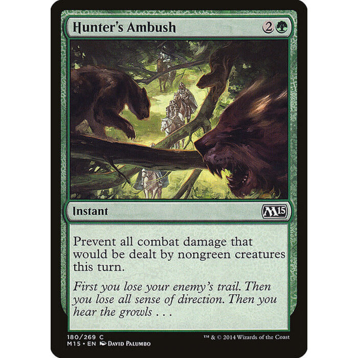 Magic: The Gathering Hunter's Ambush (180) Lightly Played