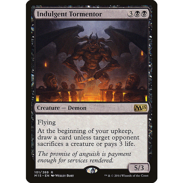 Magic: The Gathering Indulgent Tormentor (101) Lightly Played