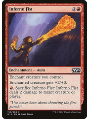 Magic: The Gathering Inferno Fist (150) Lightly Played