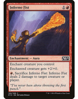 Magic: The Gathering Inferno Fist (150) Lightly Played