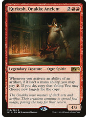 Magic: The Gathering Kurkesh, Onakke Ancient (153) Lightly Played