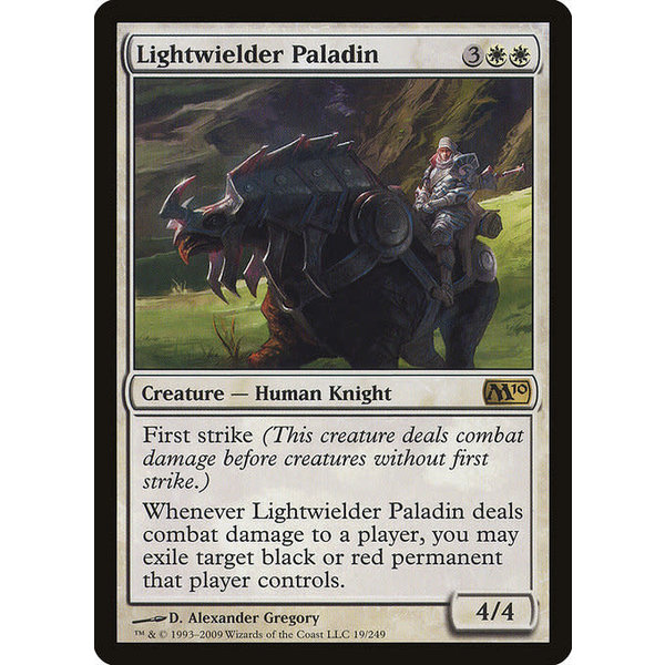 Magic: The Gathering Lightwielder Paladin (019) Lightly Played