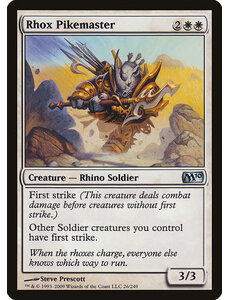 Magic: The Gathering Rhox Pikemaster (026) Lightly Played