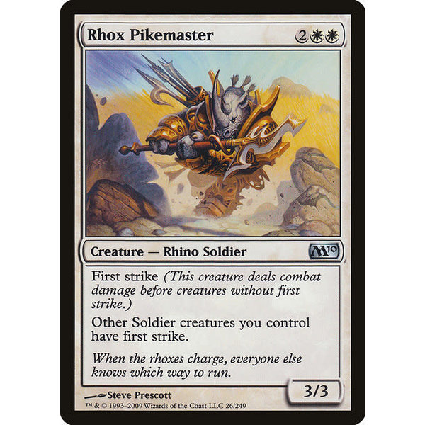 Magic: The Gathering Rhox Pikemaster (026) Lightly Played
