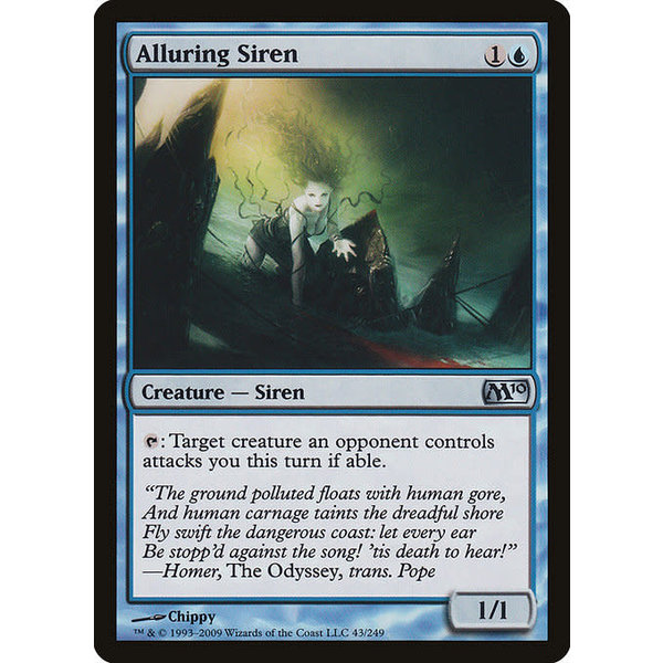 Magic: The Gathering Alluring Siren (043) Lightly Played