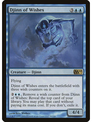 Magic: The Gathering Djinn of Wishes (050) Lightly Played