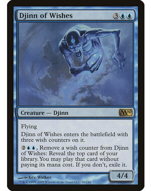 Magic: The Gathering Djinn of Wishes (050) Lightly Played