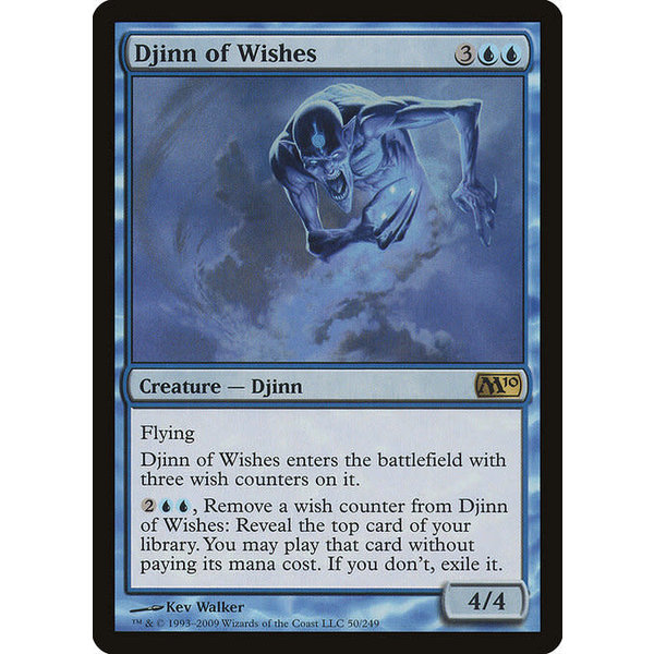 Magic: The Gathering Djinn of Wishes (050) Lightly Played