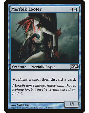 Magic: The Gathering Merfolk Looter (061) Lightly Played