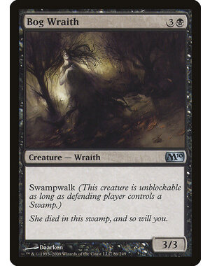 Magic: The Gathering Bog Wraith (086) Lightly Played