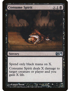 Magic: The Gathering Consume Spirit (089) Lightly Played