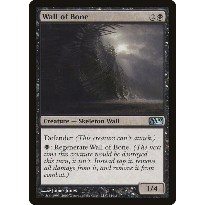 Magic: The Gathering Wall of Bone (119) Lightly Played