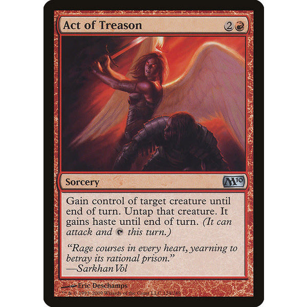 Magic: The Gathering Act of Treason (124) Lightly Played