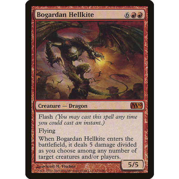 Magic: The Gathering Bogardan Hellkite (127) Moderately Played