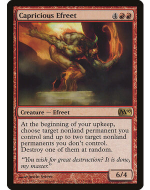 Magic: The Gathering Capricious Efreet (131) Lightly Played