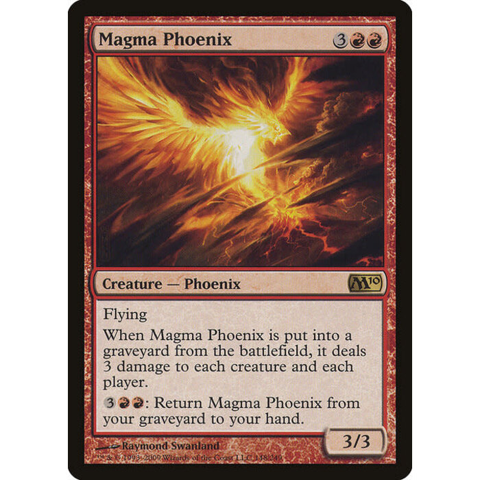 Magic: The Gathering Magma Phoenix (148) Lightly Played