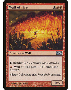 Magic: The Gathering Wall of Fire (162) Lightly Played