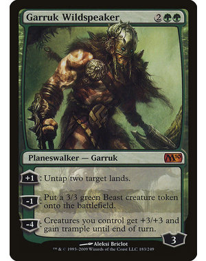 Magic: The Gathering Garruk Wildspeaker (183) Lightly Played