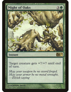 Magic: The Gathering Might of Oaks (192) Lightly Played